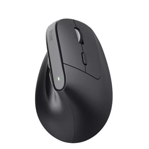 Trust 25146 Bayo+ vezeték nélküli fekete többeszközös ergonómikus egér