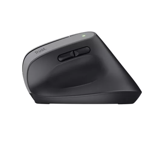 Trust 25146 Bayo+ vezeték nélküli fekete többeszközös ergonómikus egér