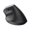 Trust 25146 Bayo+ vezeték nélküli fekete többeszközös ergonómikus egér