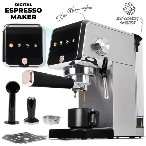Berlinger Haus BH/9622  fekete- rózsaarany espresso kávéfőző