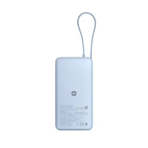 Xiaomi 67W 20000 (Integrated Cable) kék power bank