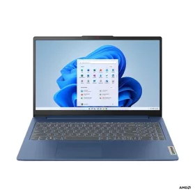   Lenovo IdeaPad Slim 3 15AMN8 15,6"FHD/AMD Ryzen 5 7520U/8GB/512GB/Int.VGA/FreeDOS/kék laptop