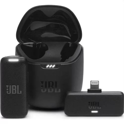 JBL Quantum Stream Lightning vezeték nélküli fekete streaming mikrofon