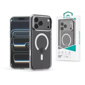   Devia ST136267 Apple iPhone 17 Pro Crystal Series Magnetic 360° átlátszó kameravédős ütésálló tok