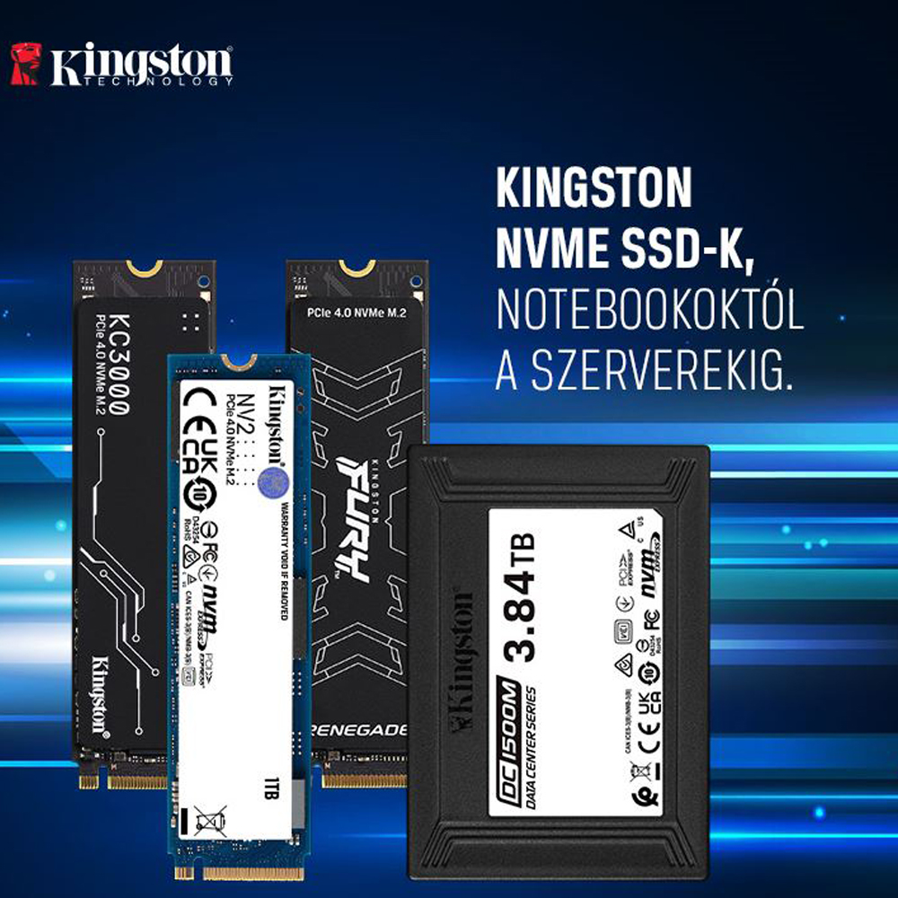 Kingston NVME SSD-k